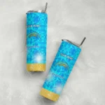personalized-los-angeles-chargers-starburst-tiles-blue-skinny-tumbler-best-selling.webp