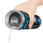 personalized-los-angeles-chargers-superman-emblem-blue-black-skinny-tumbler-best-selling.webp
