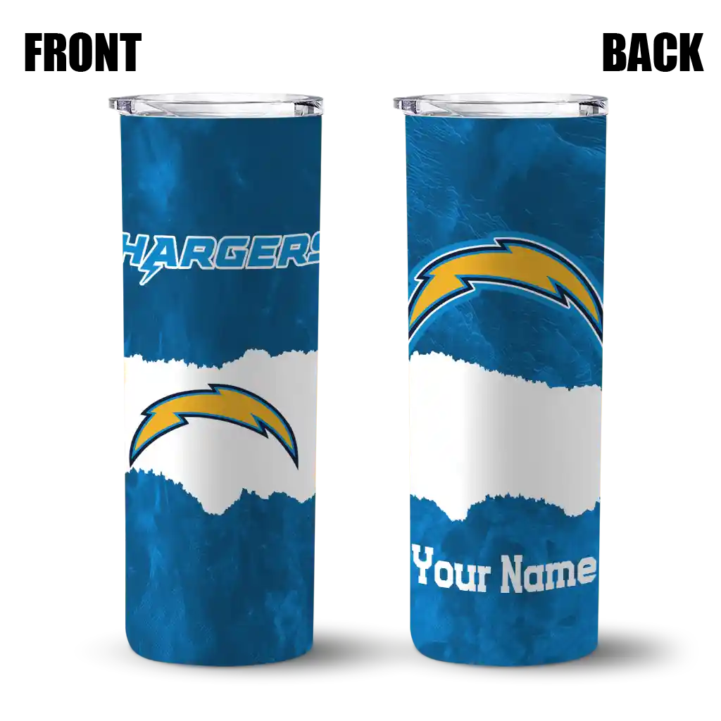 personalized-los-angeles-chargers-torn-band-blue-white-skinny-tumbler-fashion-forward.webp
