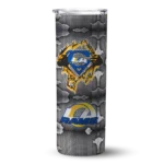 personalized-los-angeles-rams-chevron-v-blue-gray-skinny-tumbler-best-selling.webp