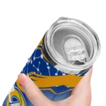 personalized-los-angeles-rams-helmet-clash-blue-skinny-tumbler-best-selling.webp