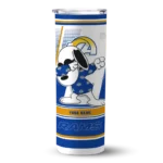personalized-los-angeles-rams-snoopy-dog-blue-white-skinny-tumbler-best-selling.webp
