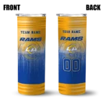 personalized-los-angeles-rams-swirl-texture-blue-skinny-tumbler-best-selling.webp