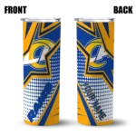 personalized-los-angeles-rams-web-stripes-blue-white-skinny-tumbler-best-selling.webp