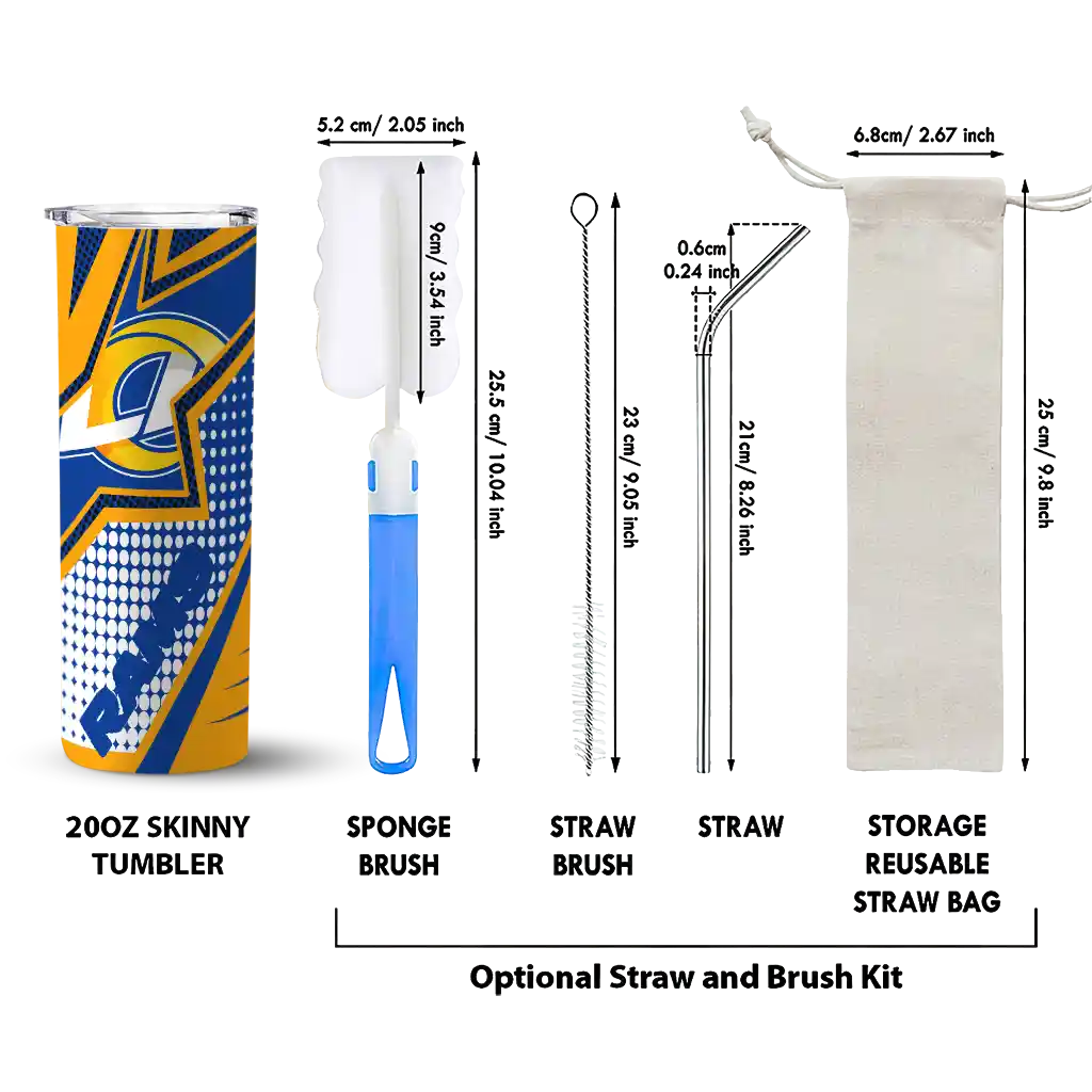 personalized-los-angeles-rams-web-stripes-blue-white-skinny-tumbler-new-arrival.webp