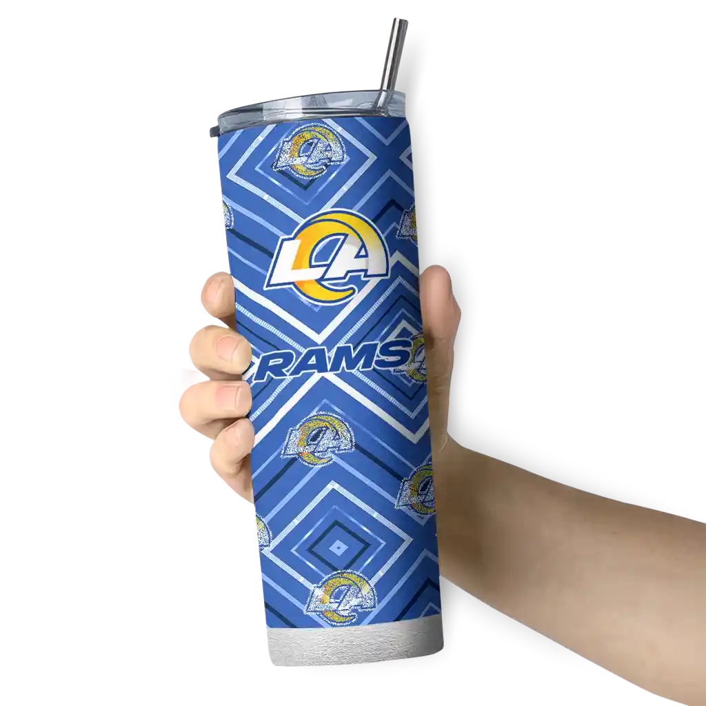 personalized-los-angeles-rams-zipper-leopard-blue-skinny-tumbler-premium-grade.webp