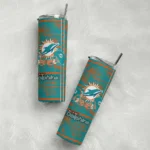 personalized-miami-dolphins-chevron-patch-aqua-skinny-tumbler-best-selling.webp