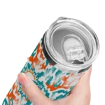 personalized-miami-dolphins-claw-marks-aqua-white-skinny-tumbler-best-selling.webp