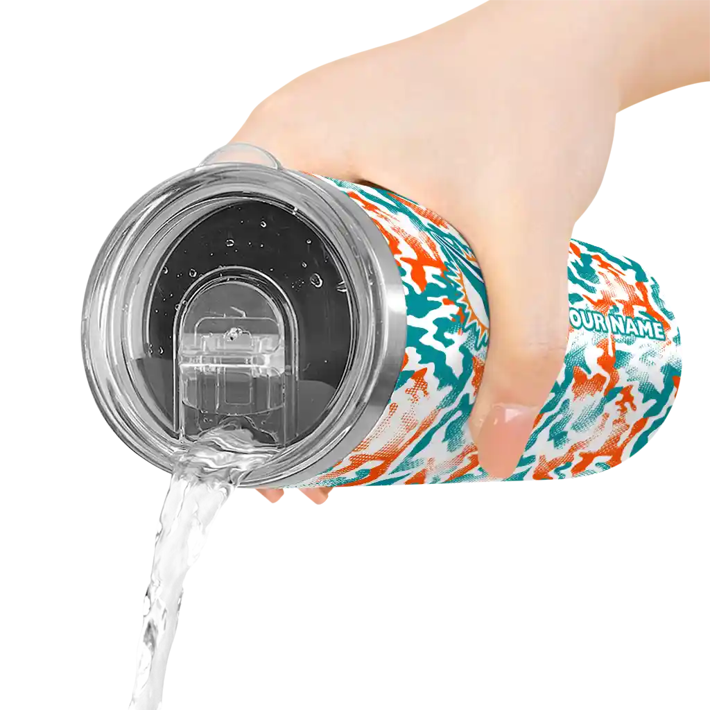 personalized-miami-dolphins-claw-marks-aqua-white-skinny-tumbler-latest-model.webp