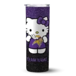 personalized-minnesota-vikings-hello-kitty-purple-black-skinny-tumbler-best-selling.webp