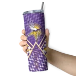 personalized-minnesota-vikings-monogram-burst-purple-white-skinny-tumbler-best-selling.webp
