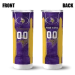 personalized-minnesota-vikings-stacked-diamond-purple-skinny-tumbler-best-selling.webp