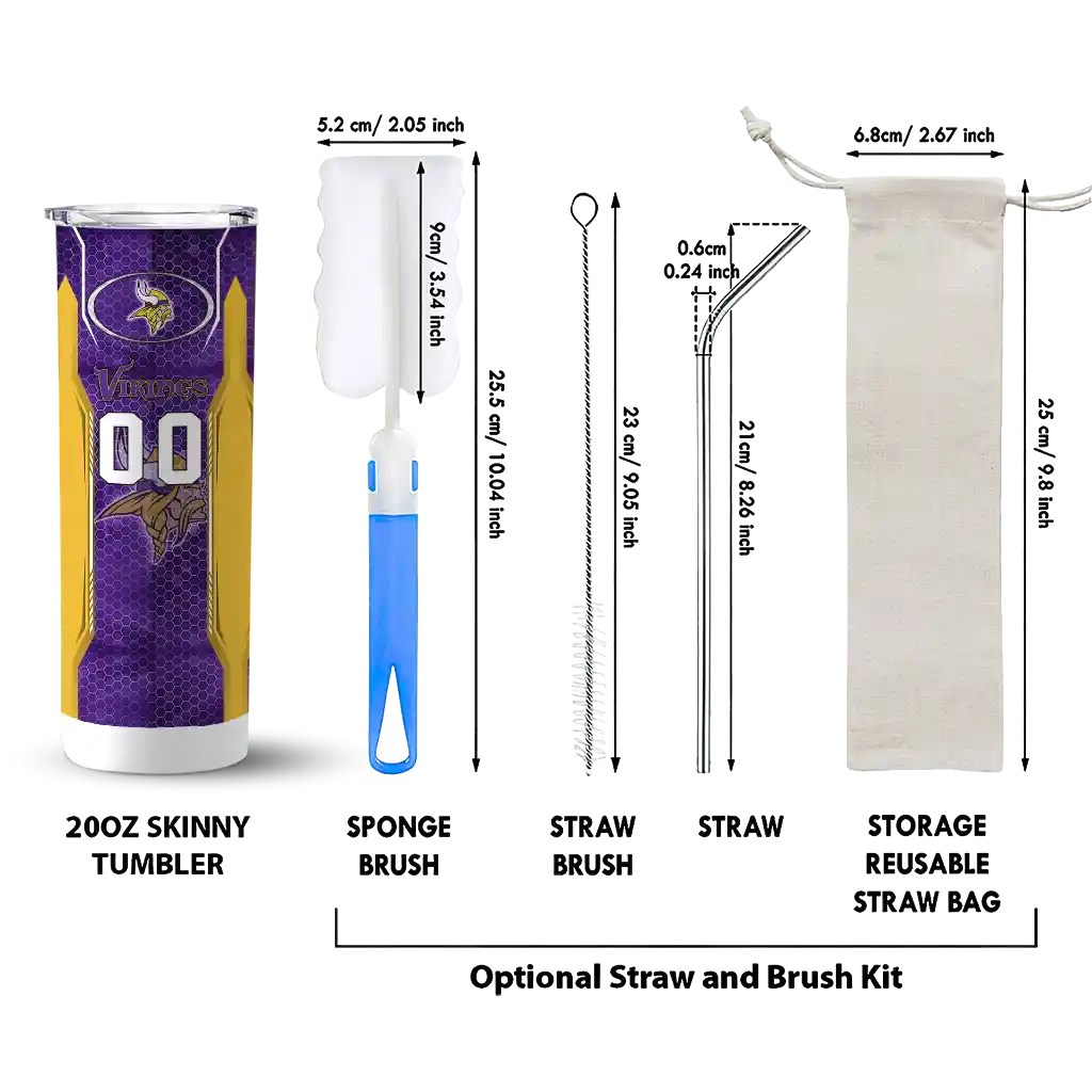 personalized-minnesota-vikings-stacked-diamond-purple-skinny-tumbler-new-arrival.webp