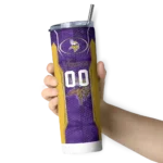 personalized-minnesota-vikings-stacked-diamond-purple-skinny-tumbler-best-selling.webp