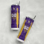personalized-minnesota-vikings-stacked-diamond-purple-skinny-tumbler-best-selling.webp