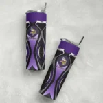 personalized-minnesota-vikings-superman-emblem-purple-black-skinny-tumbler-best-selling.webp