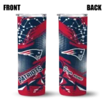 personalized-new-england-patriots-helmet-clash-blue-skinny-tumbler-best-selling.webp