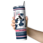 personalized-new-england-patriots-snoopy-dog-blue-white-skinny-tumbler-best-selling.webp