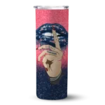 personalized-new-england-patriots-sparkle-lips-blue-skinny-tumbler-best-selling.webp