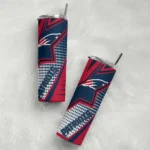 personalized-new-england-patriots-web-stripes-blue-white-skinny-tumbler-best-selling.webp