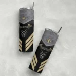 personalized-new-orleans-saints-hexagon-honeycomb-gold-black-skinny-tumbler-best-selling.webp