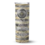 personalized-new-orleans-saints-patterned-waves-gold-skinny-tumbler-best-selling.webp