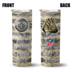 personalized-new-orleans-saints-patterned-waves-gold-skinny-tumbler-best-selling.webp