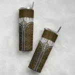 personalized-new-orleans-saints-sparkle-drip-gold-skinny-tumbler-best-selling.webp