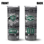 personalized-new-york-jets-chevron-v-green-gray-skinny-tumbler-best-selling.webp