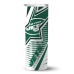 personalized-new-york-jets-web-stripes-green-white-skinny-tumbler-best-selling.webp