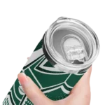 personalized-new-york-jets-web-stripes-green-white-skinny-tumbler-best-selling.webp