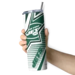 personalized-new-york-jets-web-stripes-green-white-skinny-tumbler-best-selling.webp