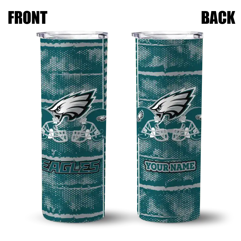 personalized-philadelphia-eagles-chevron-patch-green-skinny-tumbler-fashion-forward.webp
