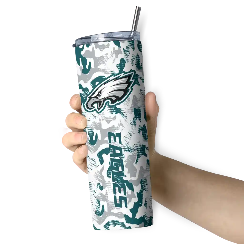 personalized-philadelphia-eagles-claw-marks-green-white-skinny-tumbler-premium-grade.webp