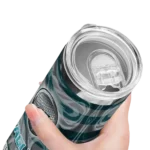 personalized-philadelphia-eagles-patterned-waves-green-skinny-tumbler-best-selling.webp