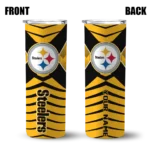 personalized-pittsburgh-steelers-camo-texture-gold-skinny-tumbler-best-selling.webp