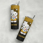 personalized-pittsburgh-steelers-hello-kitty-gold-black-skinny-tumbler-best-selling.webp