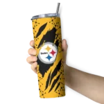 personalized-pittsburgh-steelers-star-pop-gold-black-skinny-tumbler-best-selling.webp