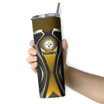 personalized-pittsburgh-steelers-superman-emblem-gold-black-skinny-tumbler-best-selling.webp