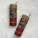 personalized-san-francisco-49ers-kiss-band-gold-skinny-tumbler-best-selling.webp