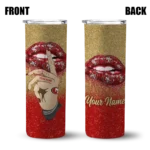 personalized-san-francisco-49ers-sparkle-lips-red-skinny-tumbler-best-selling.webp