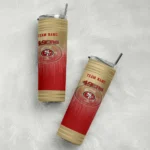personalized-san-francisco-49ers-swirl-texture-red-skinny-tumbler-best-selling.webp