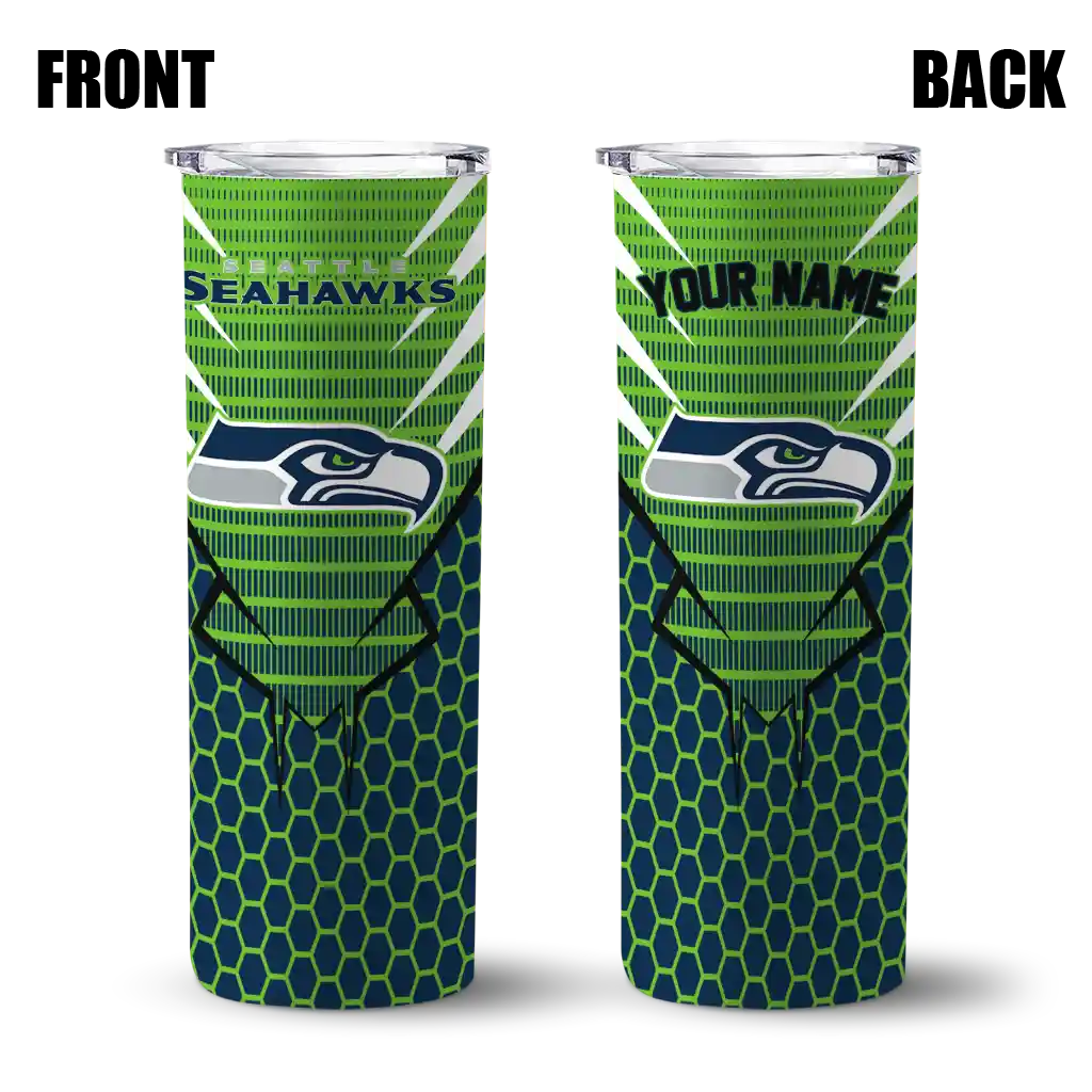 personalized-seattle-seahawks-chevron-stripes-blue-skinny-tumbler-fashion-forward.webp