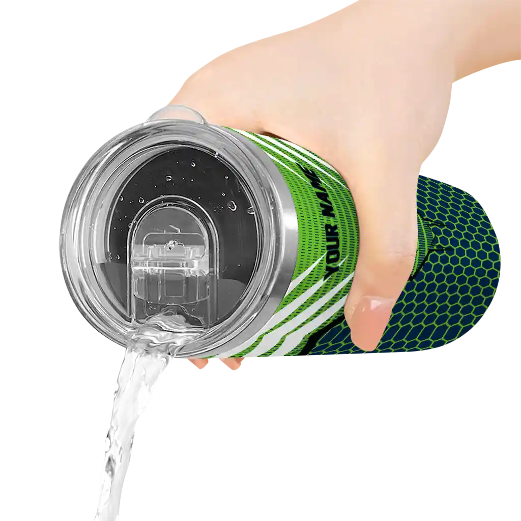 personalized-seattle-seahawks-chevron-stripes-blue-skinny-tumbler-latest-model.webp
