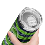 personalized-seattle-seahawks-patterned-waves-blue-skinny-tumbler-best-selling.webp