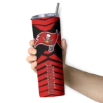 personalized-tampa-bay-buccaneers-camo-texture-red-skinny-tumbler-best-selling.webp