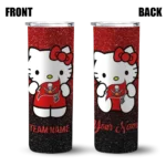 personalized-tampa-bay-buccaneers-hello-kitty-red-black-skinny-tumbler-best-selling.webp