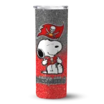 personalized-tampa-bay-buccaneers-snoopy-attitude-red-skinny-tumbler-best-selling.webp