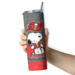 personalized-tampa-bay-buccaneers-snoopy-attitude-red-skinny-tumbler-best-selling.webp