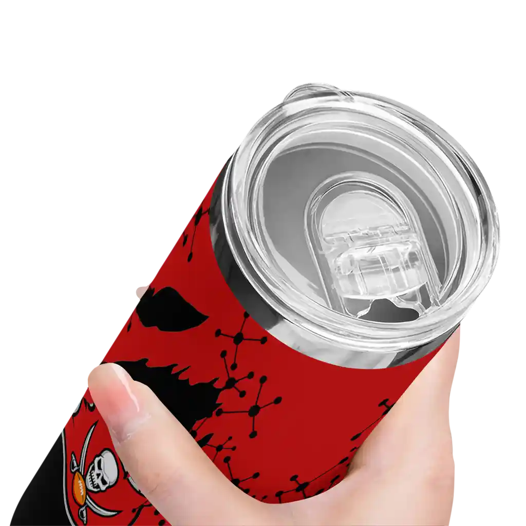 personalized-tampa-bay-buccaneers-star-pop-red-black-skinny-tumbler-high-quality.webp
